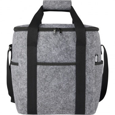 Logo trade promotional giveaway photo of: Felta GRS recycled felt bottle cooler bag 21L