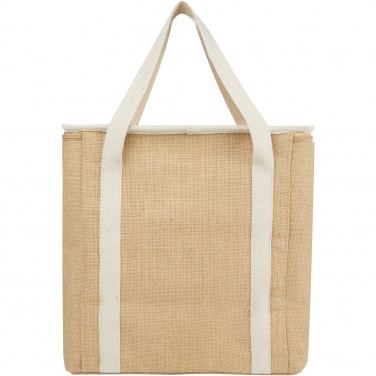 Logo trade advertising products picture of: Juta 300 g/m² jute cooler bag 19L
