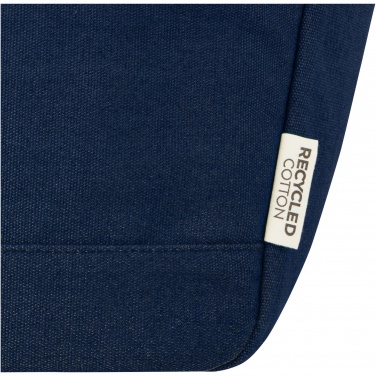 Logotrade promotional product picture of: Joey 9-can GRS recycled canvas lunch cooler bag 6L