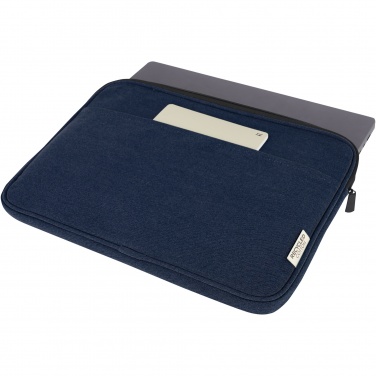 Logo trade corporate gifts image of: Joey 14" GRS recycled canvas laptop sleeve 2L