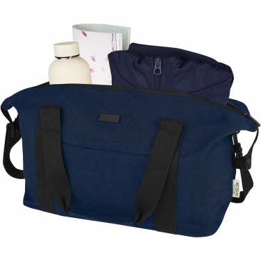 Logotrade promotional merchandise picture of: Joey GRS recycled canvas sports duffel bag 25L