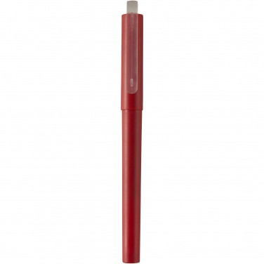 Logo trade corporate gift photo of: Mauna recycled PET gel rollerball pen