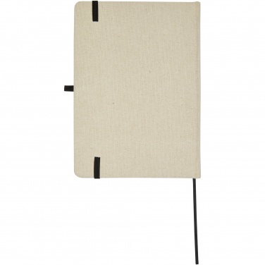 Logo trade promotional products picture of: Tutico organic cotton hardcover notebook