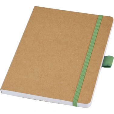 Logo trade promotional giveaway photo of: Berk recycled paper notebook