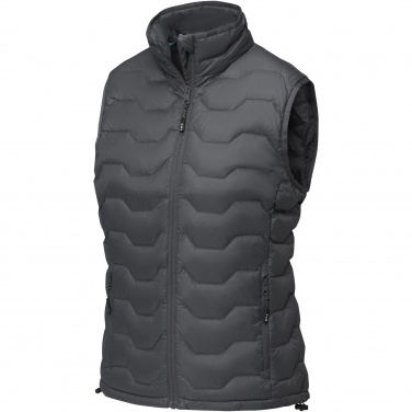 Logo trade promotional giveaways picture of: Epidote women's GRS recycled insulated down bodywarmer