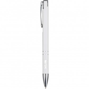 Logo trade promotional item photo of: Moneta recycled aluminium ballpoint pen