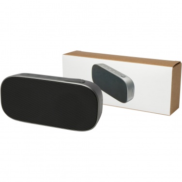 Logo trade promotional product photo of: Stark 2.0 5W recycled plastic IPX5 Bluetooth® speaker