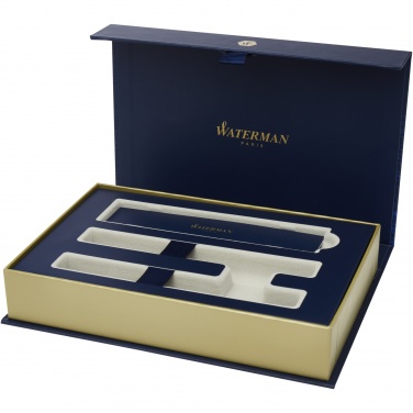 Logo trade business gift photo of: Waterman Allure rollerball and ballpoint pen set 