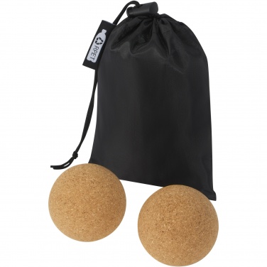 Logo trade corporate gift photo of: Trikona cork yoga ball