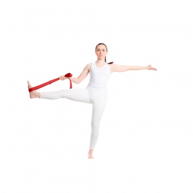 Logotrade promotional gift image of: Virabha RPET yoga strap