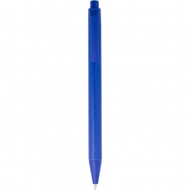 Logo trade corporate gifts image of: Chartik monochromatic recycled paper ballpoint pen with matte finish