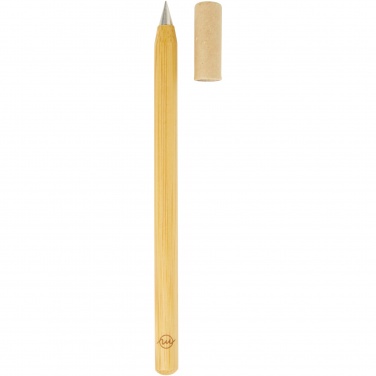 Logo trade promotional items image of: Perie bamboo inkless pen