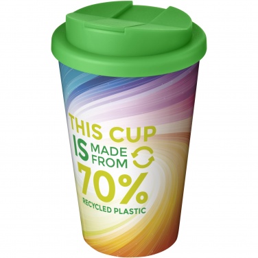 Logo trade promotional merchandise photo of: Brite-Americano® Eco 350 ml spill-proof insulated tumbler
