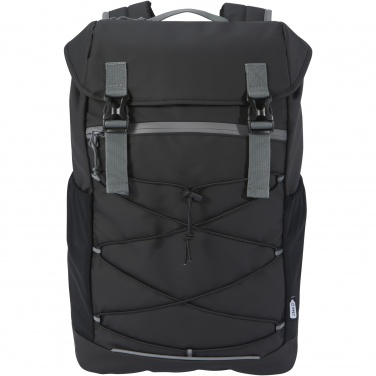 Logotrade promotional gift picture of: Aqua 15.6" GRS recycled water resistant laptop backpack 23L