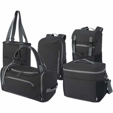 Logo trade promotional gifts picture of: Aqua 15.6" GRS recycled water resistant laptop backpack 23L
