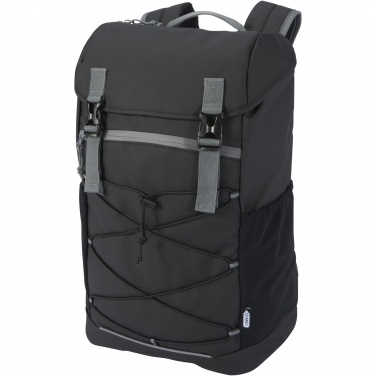 Logotrade promotional merchandise photo of: Aqua 15.6" GRS recycled water resistant laptop backpack 23L