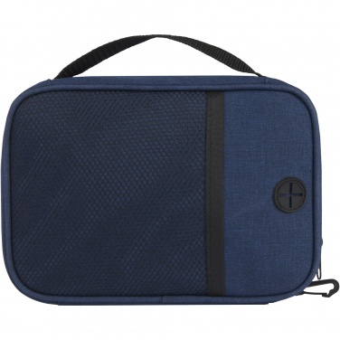 Logo trade corporate gifts picture of: Ross GRS RPET tech pouch 1L