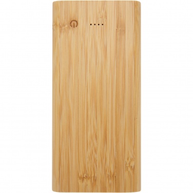 Logo trade promotional products picture of: Tulda 10.000 mAh bamboo power bank