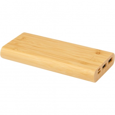 Logotrade advertising product image of: Tulda 10.000 mAh bamboo power bank
