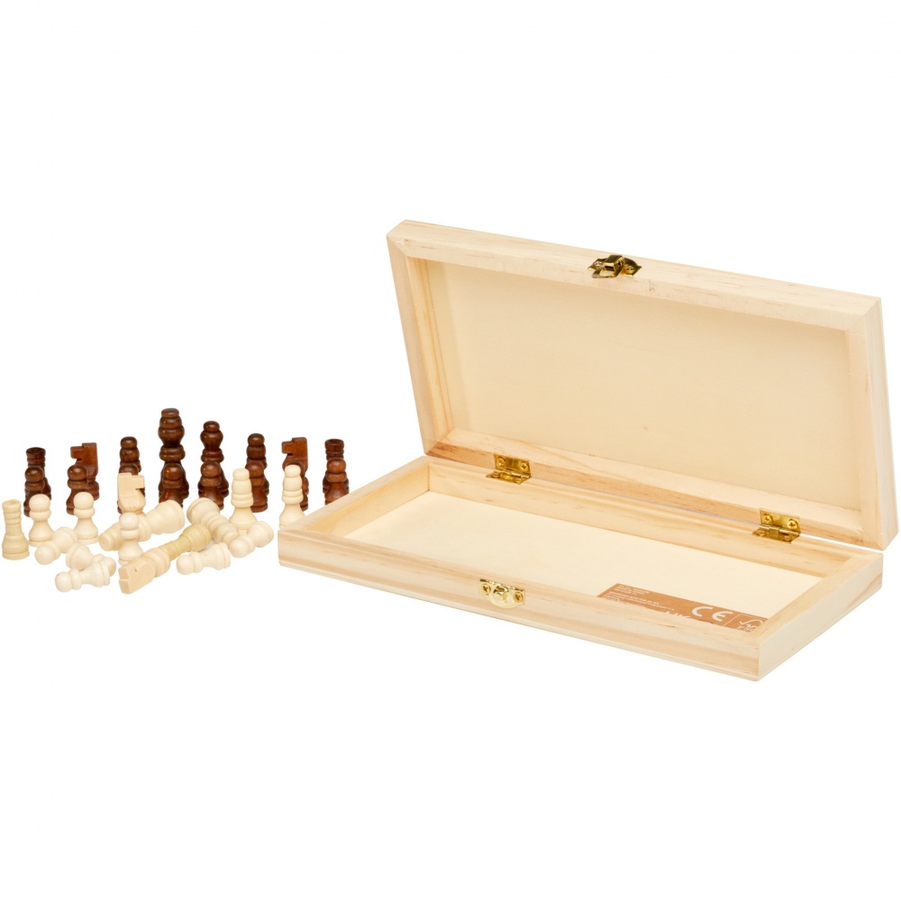Logotrade promotional giveaway image of: King wooden chess set
