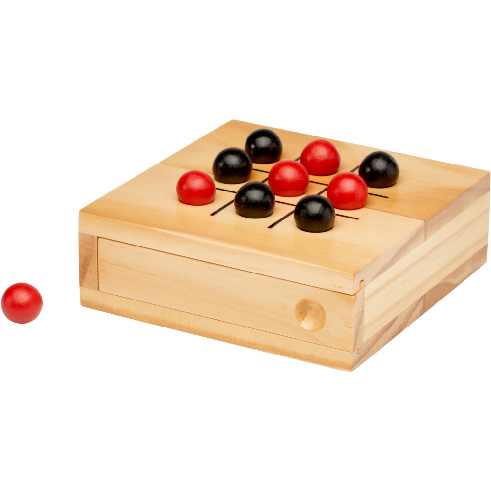 Logotrade advertising products photo of: Strobus wooden tic-tac-toe game