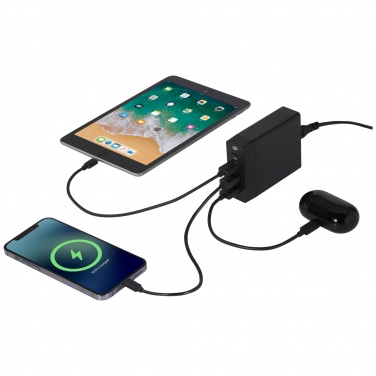 Logotrade promotional gift picture of: ADAPT 72W recycled plastic PD power station