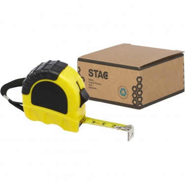 Logo trade promotional merchandise picture of: Rule 3-metre RCS recycled plastic measuring tape