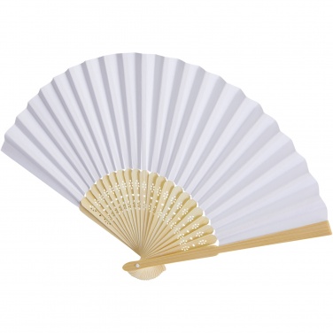 Logo trade promotional giveaways image of: Carmen hand fan