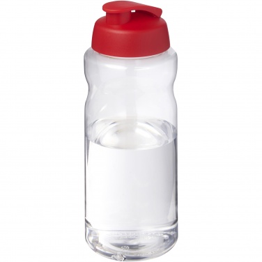 Logo trade business gifts image of: H2O Active® Big Base 1 litre flip lid sport bottle