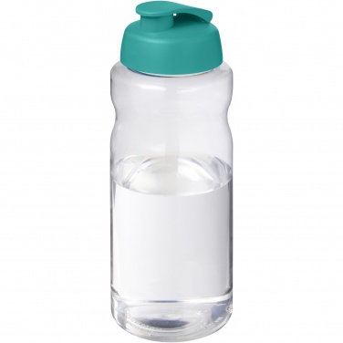 Logo trade promotional item photo of: H2O Active® Big Base 1 litre flip lid sport bottle