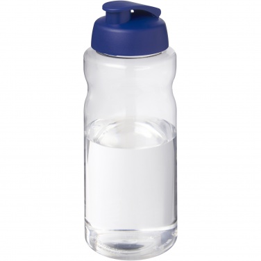 Logo trade business gifts image of: H2O Active® Big Base 1 litre flip lid sport bottle