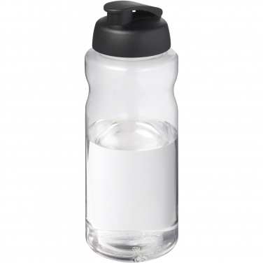 Logo trade promotional merchandise picture of: H2O Active® Big Base 1 litre flip lid sport bottle