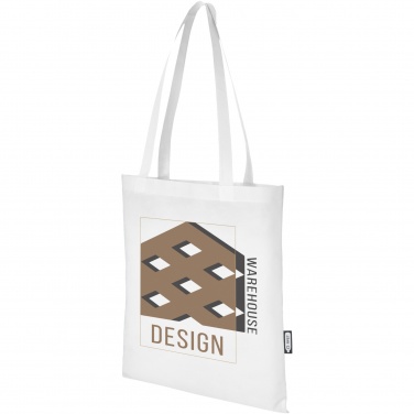 Logotrade corporate gift image of: Zeus GRS recycled non-woven convention tote bag 6L