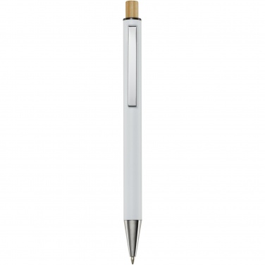 Logotrade promotional giveaway picture of: Cyrus recycled aluminium ballpoint pen (blue ink)