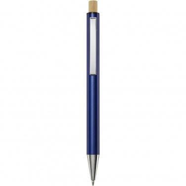 Logotrade promotional giveaways photo of: Cyrus recycled aluminium ballpoint pen (blue ink)
