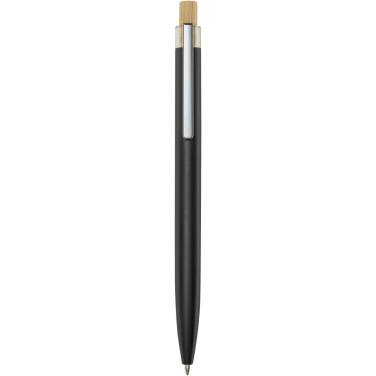 Logotrade promotional product picture of: Nooshin recycled aluminium ballpoint pen (black ink)