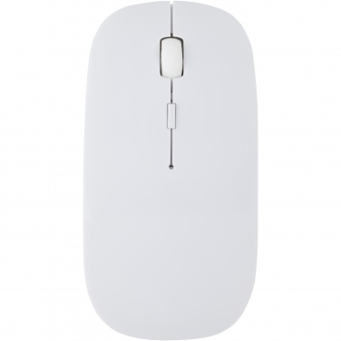 Logo trade promotional product photo of: Menlo RCS recycled plastic wireless mouse 