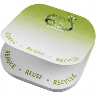 Logotrade promotional items photo of: Sticky-Mate® square-shaped recycled sticky notes with rounded corners