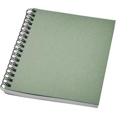 Logo trade promotional gifts image of: Desk-Mate® A6 colour spiral notebook