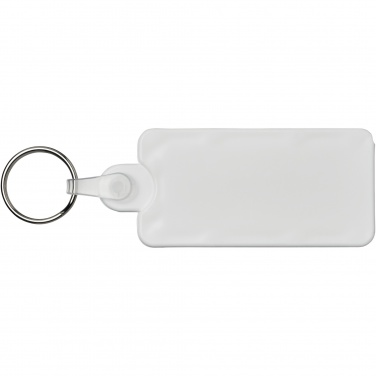 Logotrade promotional products photo of: Kym recycled tyre tread check keychain
