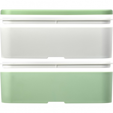 Logo trade promotional gift photo of: MIYO Renew double layer lunch box