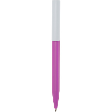 Logo trade business gifts image of: Unix recycled plastic ballpoint pen