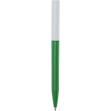 Logo trade promotional gifts image of: Unix recycled plastic ballpoint pen