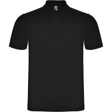 Logo trade advertising products image of: Austral short sleeve unisex polo