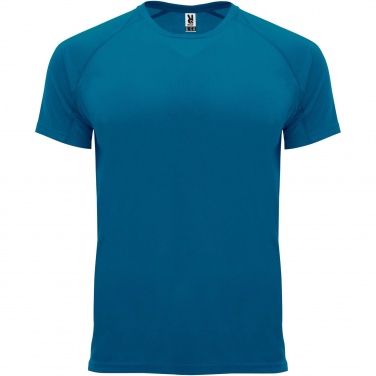 Logo trade promotional giveaways image of: Bahrain short sleeve men's sports t-shirt