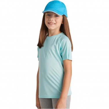 Logo trade promotional giveaways image of: Bahrain short sleeve kids sports t-shirt