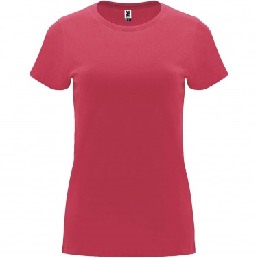 Logo trade promotional giveaways image of: Capri short sleeve women's t-shirt