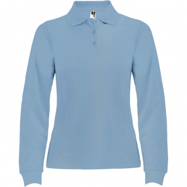 Logo trade promotional gifts image of: Estrella long sleeve women's polo
