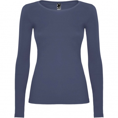 Logo trade promotional giveaways image of: Extreme long sleeve women's t-shirt