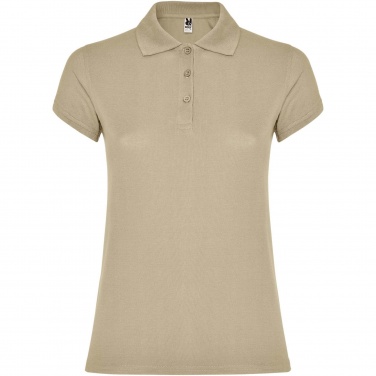 Logo trade promotional giveaway photo of: Star short sleeve women's polo